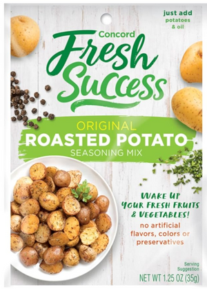 Concord Foods Original Roasted Potato Seasoning Mix: Elevate Your Potatoes with Spices, Garlic, and Herbs - Simply Mix, Bake, and Serve for Deliciously Flavorful