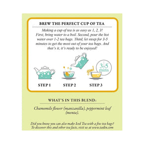 Tadin Herb & Tea Tadin Herbal Tea, 25 Ea