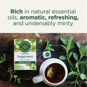 Traditional Medicinals Tea, Organic Peppermint, Tea Bags, 16 Count