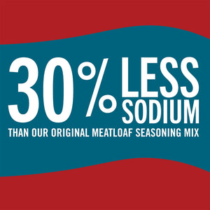 Mccormick 30% Less Sodium Meat Loaf Seasoning Mix, 1.25 Oz Envelope