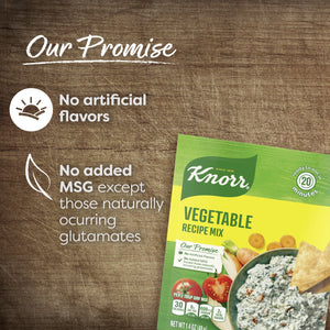 Knorr No Artificial Flavors Vegetable Recipe Soup Mix, 1.4 Oz, Pouch