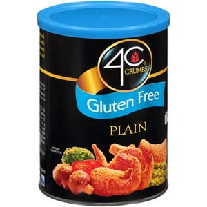 4C Foods Gluten Free Plain Crumbs Canister, 12 Oz