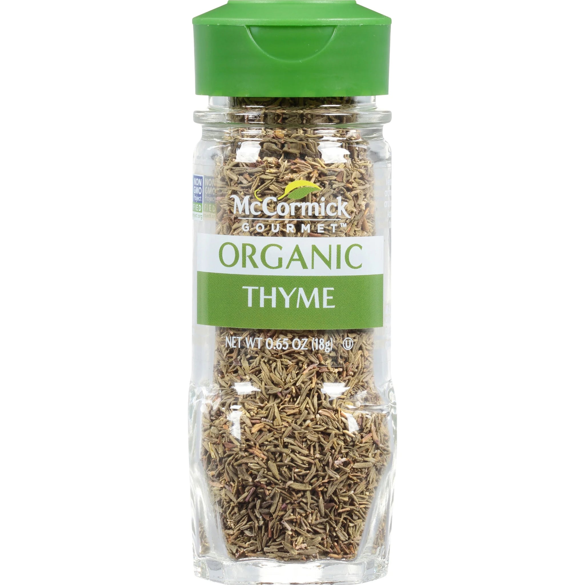 Mccormick Gourmet Organic Thyme Leaves, 0.650 Oz Bottle