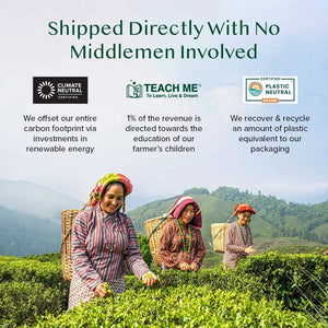 VAHDAM, Organic Turmeric Citrus Ginger Herbal Tea Bags (18 Count) Eco-Friendly Tea Bags