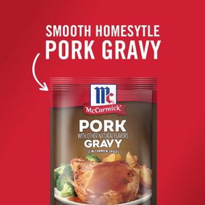 Mccormick No Artificial Flavors Pork Gravy Seasoning Mix, 0.87 Oz Envelope