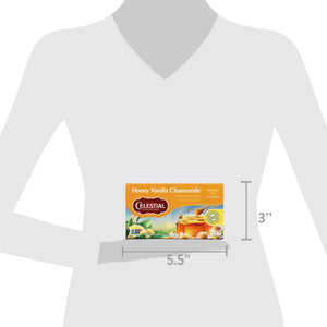 Celestial Seasonings Honey Vanilla Chamomile Caffeine-Free Herbal Tea Bags (20 Count)