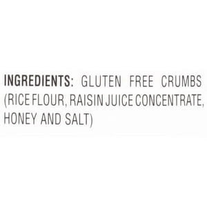 4C Foods Gluten Free Plain Crumbs Canister, 12 Oz