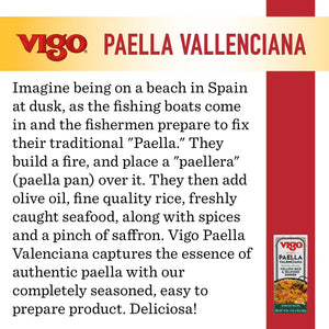 Vigo Paella Valenciana Yellow Rice & Seafood Dinner, 19 Oz.
