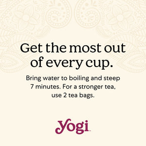 Yogi Tea Sweet Strawberry Digestive Support, Organic Herbal Tea Bags, 16 Count