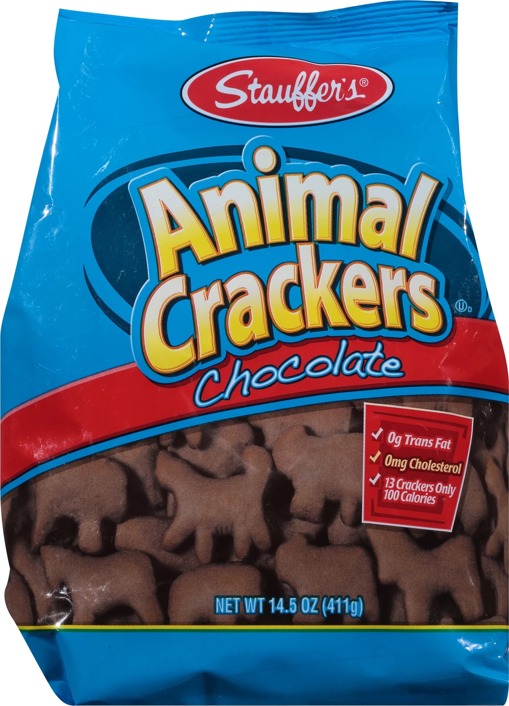 Stauffer'S Animal Crackers Chocolate, 14.5Oz Shelf-Stable Bag