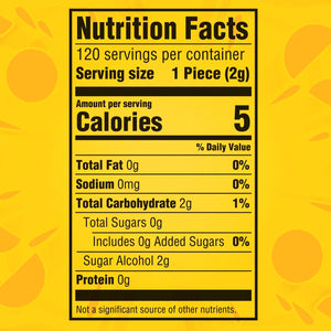 Juicy Fruit Chewing Gum, Value Pack - 120 Count Bulk Gum Bag