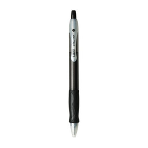 BIC Velocity Retractable Ballpoint Pens, Medium Point (1.0 Mm), Black Ink,