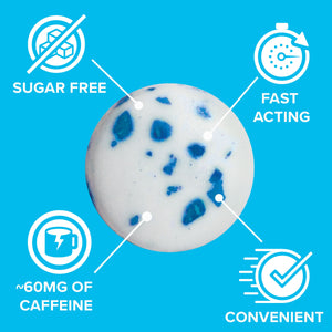 Rev Gum Sugar Free Polar Mint Energy Gum, 6 Pieces