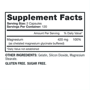 Qunol Extra Strength Magnesium 420 Mg, 240 Capsules
