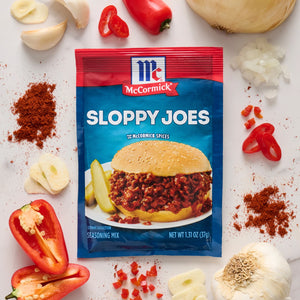 Mccormick Sloppy Joes Seasoning Mix, 1.31 Oz Envelope