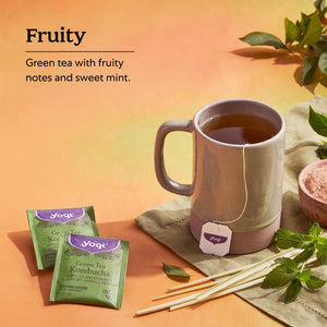 Yogi Tea, Green Tea Kombucha Tea, Tea Bags, 16 Ct, 1.12 OZ