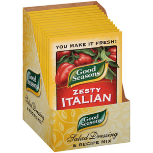 Good Seasons Zesty Italian Dressing & Recipe Seasoning Mix, 0.6 Oz Packet