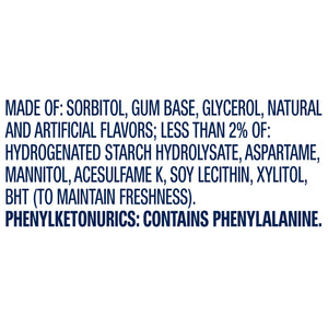 Orbit Peppermint Sugar Free Chewing Gum Travel Essentials - 3 Ct Pack