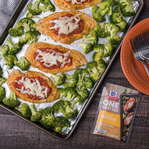 Mccormick Chicken Parmesan One Sheet Pan Seasoning Mix, 1.5 Oz Envelope