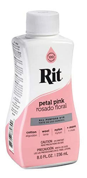 Rit Dye Liquid Fabric Dye, 8-Ounce, Petal Pink