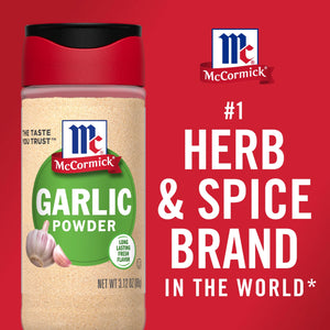 Mccormick Kosher Garlic Powder, 3.12 Oz Bottle