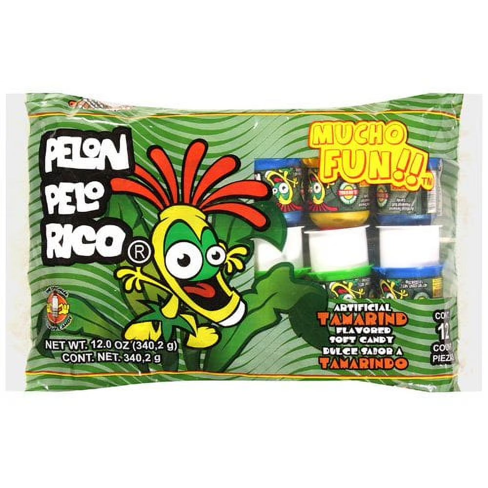 Pelon Pelo Rico, Original Tamarind Soft Candy, 1 Oz, 12 Ct