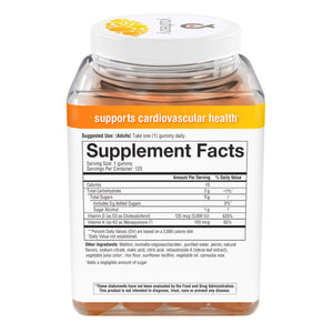Youtheory K2D3 Zero Sugar Gummies, 120 Gummies