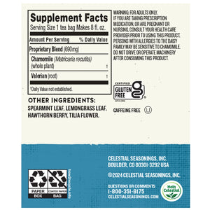 Celestial Seasonings Sleepytime Extra Wellness Herbal Tea Bags (20 Count)