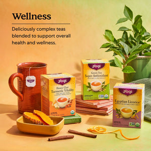 Yogi Tea, Egyptian Licorice Tea, Tea Bags, 16 Ct, 1.27 OZ