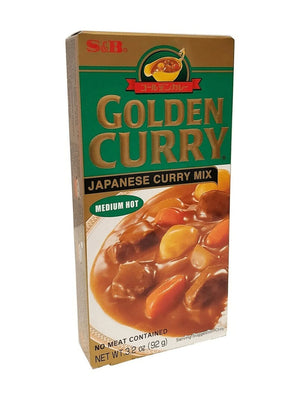 S & B Sauce Mix, Medium Hot 3.2 Oz
