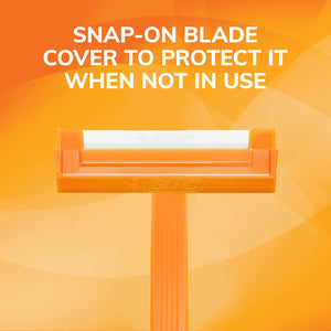 BIC Sensitive Disposable Razors for Men, 1 Blade Razors, 52-Pack