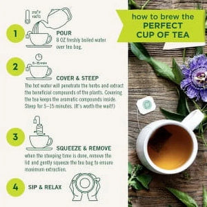 Traditional Medicinals Tea, Organic Stress Ease Focus, Tea Bags, 16 Count
