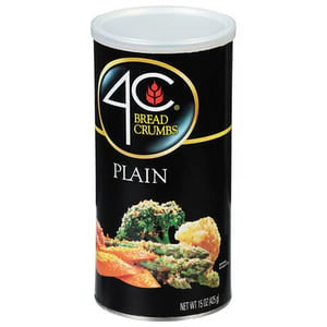 4C Plain Bread Crumbs, 15 Oz Canister