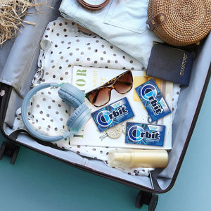 Orbit Peppermint Sugar Free Chewing Gum Travel Essentials - 3 Ct Pack