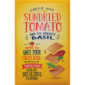 Wheat Thins Sundried Tomato & Basil Whole Grain Wheat Crackers, 9 Oz