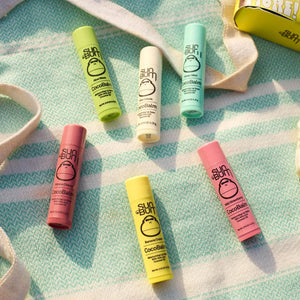 Sun Bum Cocobalm Wild Strawberry - Hydrating Lip Balm with Coconut Oil and Aloe Vera - 0.15 Oz Stick