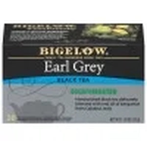 Bigelow Earl Grey, Decaffeinated, Black Tea Bags, 20 Count