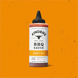 Kinder'S Honey Hot Barbecue Sauce, 15.5 Oz