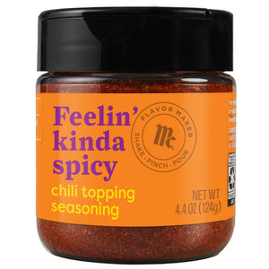 Mccormick Flavor Maker Chili Topping Seasoning, 4.4 Oz Jar