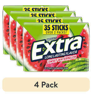 () Extra Sweet Watermelon Back to School Sugar Free Chewing Gum - 35 Stick Pack