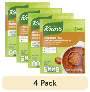 () Knorr Sopa Tomato Based Star Pasta Soup Mix, 3.5 Oz Pouch
