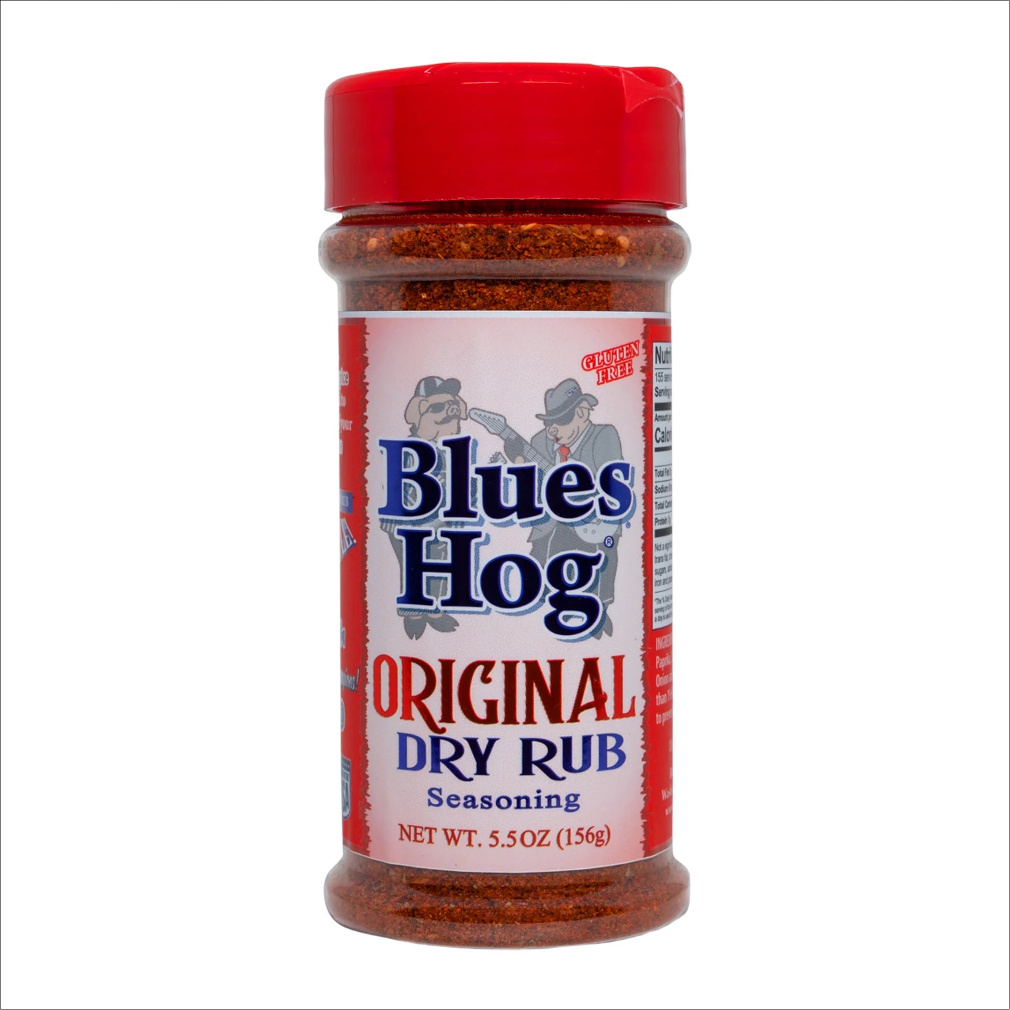 Blues Hog Original Dry Rub Seasoning, Gluten Free, 5.5 Oz