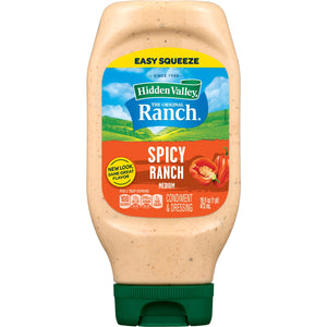 Hidden Valley Spicy Ranch Topping and Dressing, 16 Fluid Ounce Bottle
