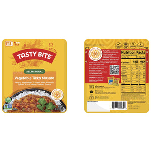 Tasty Bite Vegetable Tikka Masala 10Oz - Creamy Vegetable Curry