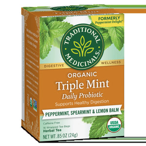Traditional Medicinals Triple Mint, Tea Bags, 16 Ct