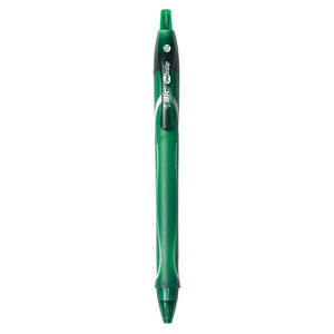 BIC Gel-Ocity Quick Dry Gel Pens, Medium Point (0.7Mm) Assorted Colors, 12-Count