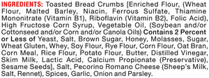 Vigo Seasoned Italian Style Breadcrumbs, 8 Oz, about 8 Servings per Container