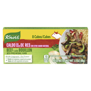 Knorr Beef Flavor Bouillon Cubes, 8 Pack