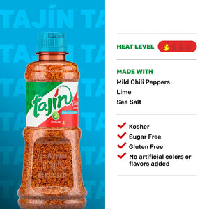 Tajín® Clásico Reduced Sodium Seasoning, Chili Lime Seasoning, 9 Oz