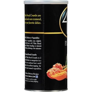 4C Plain Bread Crumbs, 15 Oz Canister